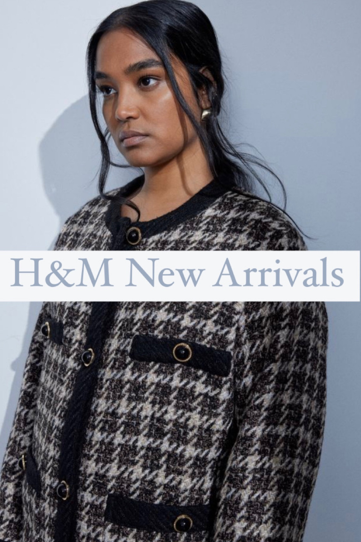 H&M new arrivals. Back to school styles. Fall styles. Fall dress. Fall jackets. Workwear. Black plaid tweed jacket. Maxi denim skirt. Black fall jacket. Green stripe sweater. White pull-on pants. Off the shoulder sweater. White wrap coat. White knit skirt. 
.
.
.
…. 

#LTKunder100 #LTKworkwear #LTKstyletip