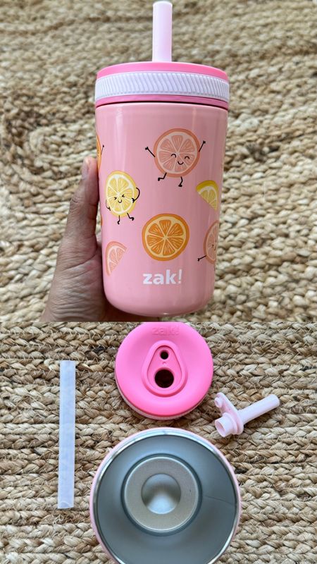 Cutest Toddler stainless steel drink cup. So easy to take apart to clean and dishwasher safe! Tumblers for kids

Zak Designs Kelso Tumbler Toddler Cup For Travel or At Home, 12oz Vacuum Insulated Stainless Steel Sippy Cup With Leak-Proof Design is Perfect For Kids (Happy Fruit)

#LTKfamily #LTKkids #LTKbaby