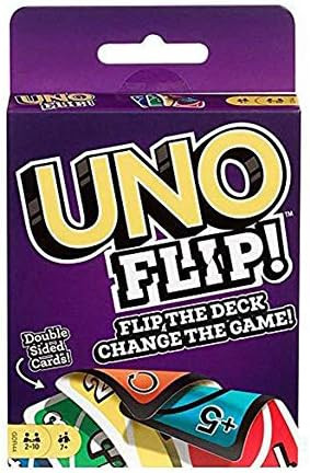 IsEasy Uno Playing Card Game Mattel Games Wild Card Uno Flip Uno (Wild Card uno) | Amazon (US)