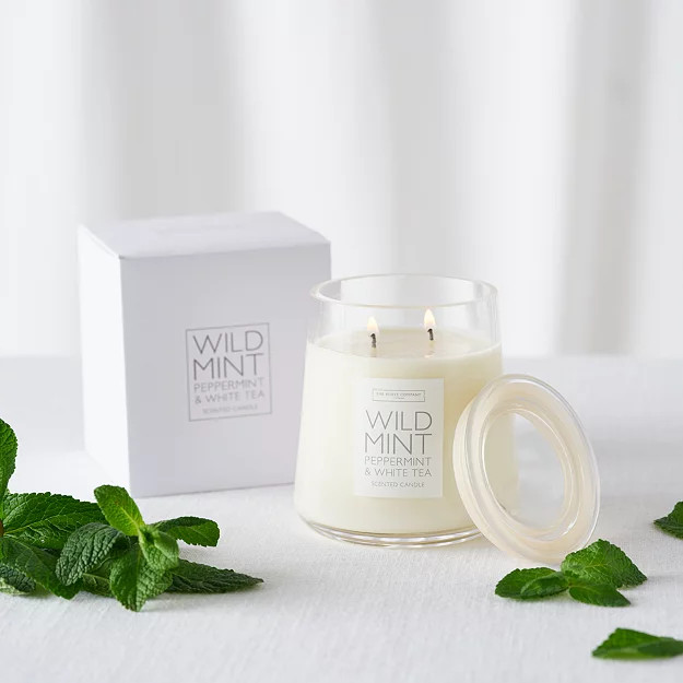 Wild Mint Candle | The White Company UK & ROW