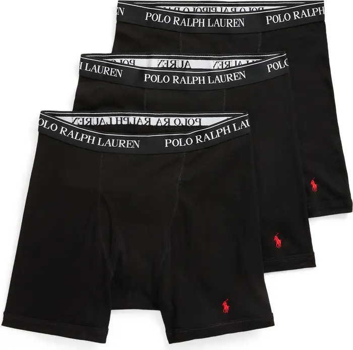 Polo Ralph Lauren 3-Pack Wicking Boxer Briefs | Nordstrom | Nordstrom