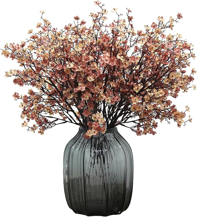 Babys Breath Silk Artificial Flowers Bulk 9pcs for Farmhouse Fall Decor Fake Flower Bouquet Bulk ... | Amazon (US)