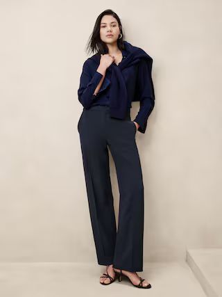 Sculpted Straight Pant | Banana Republic Factory