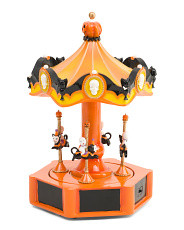 24in Ghostly Halloween Merry Go Round With Led Lights And Sounds | Halloween | Marshalls | Marshalls
