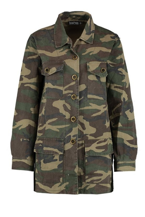Camo Jacket | Boohoo.com (US & CA)