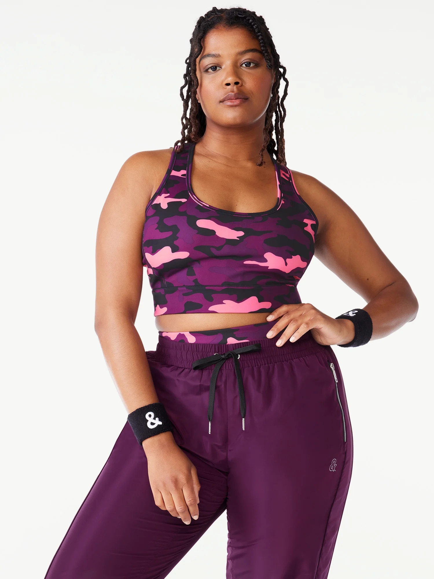 Love & Sports Women's Camo Sports Bra, Sizes XS-3XL | Walmart (US)