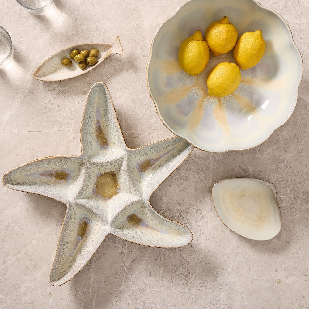 Seashell Dip Bowl (Set of 4) | West Elm (US)