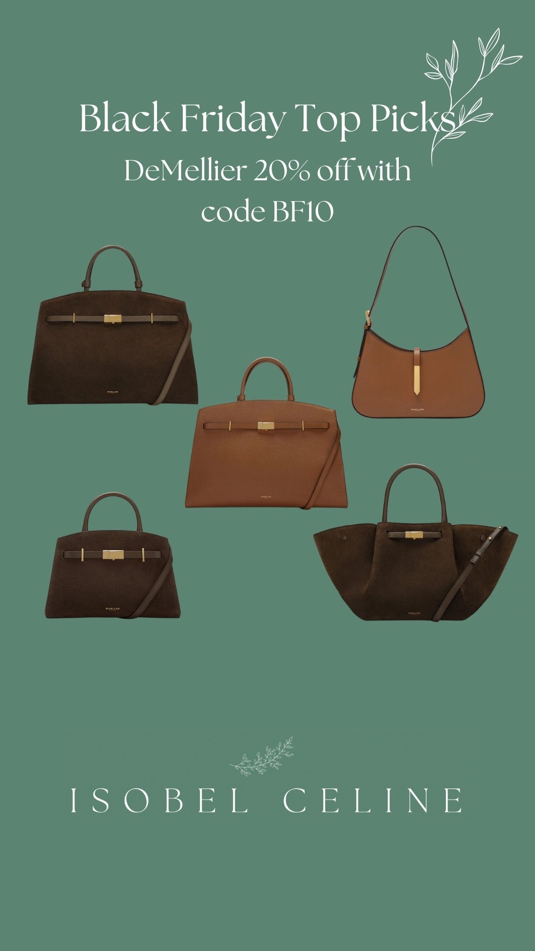 Demellier bags Black Friday Favouritess

#LTKCyberWeek