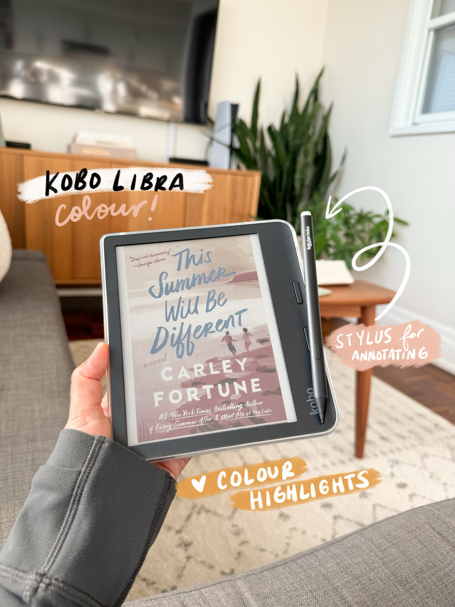 Perks of a coloured e-reader? Digital book annotating and beautiful covers !

#LTKGiftGuide