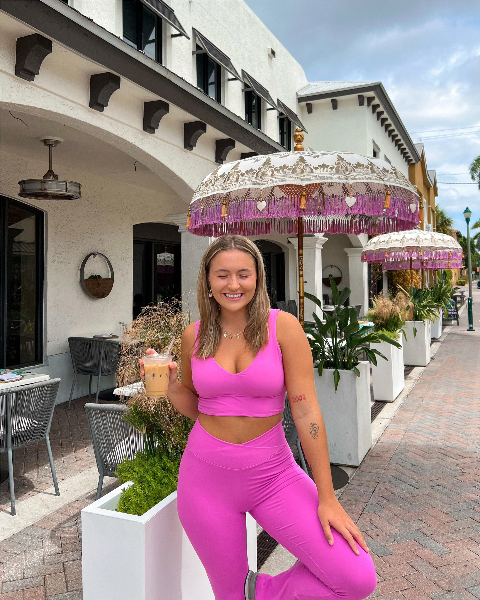 the cutest pink matching workout set🩷

#LTKStyleTip #LTKFitness #LTKActive