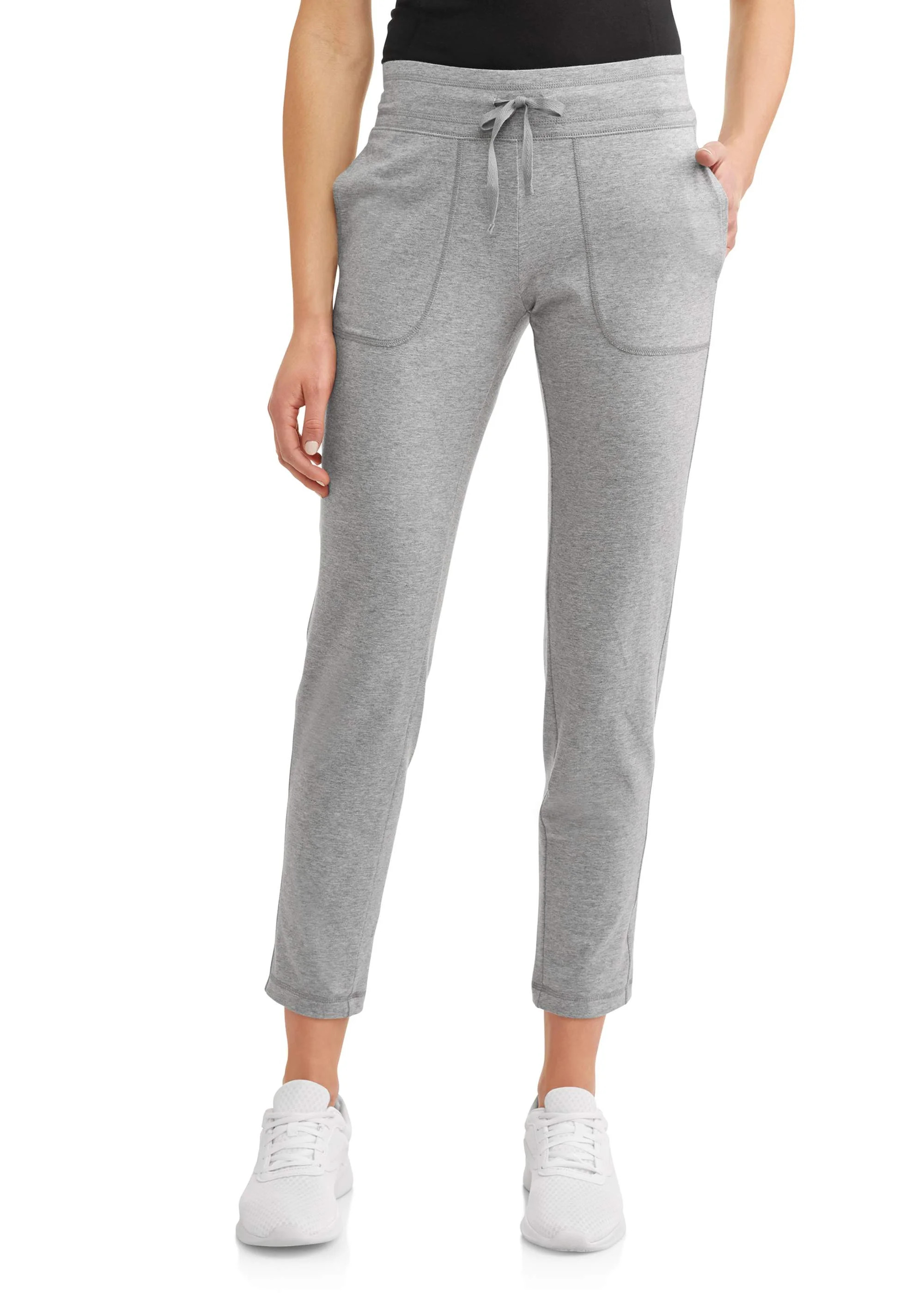 Athletic Works Women's Athleisure Core Knit Pant in Regular and Petite | Walmart (US)