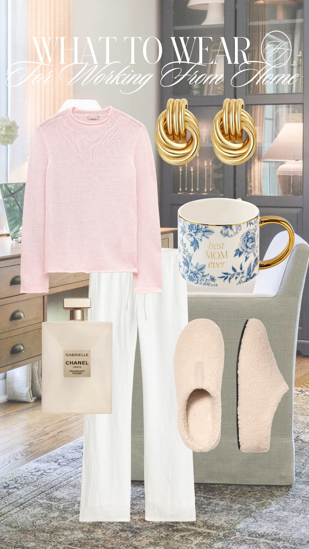 Work from home outfit | cozy elevated basics | mom life style

Proof you don’t have to sacrifice comfort to feel put together. This is my go-to for productive days at home that still feel cute.

Outfit formula:
Soft knit sweater + relaxed pants + cozy slides

Where to wear:
• Work from home days
• Slow mornings
• Admin days
• Weekend reset

Everything linked in this LTK post.

#LTKootd #LTKmomlife #LTKWorkwear