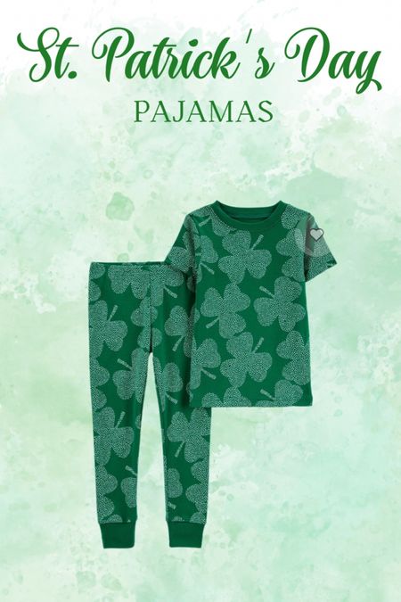 St Patrick’s Day pajamas for the whole family! ☘️

#LTKkids #LTKbaby #LTKSeasonal
