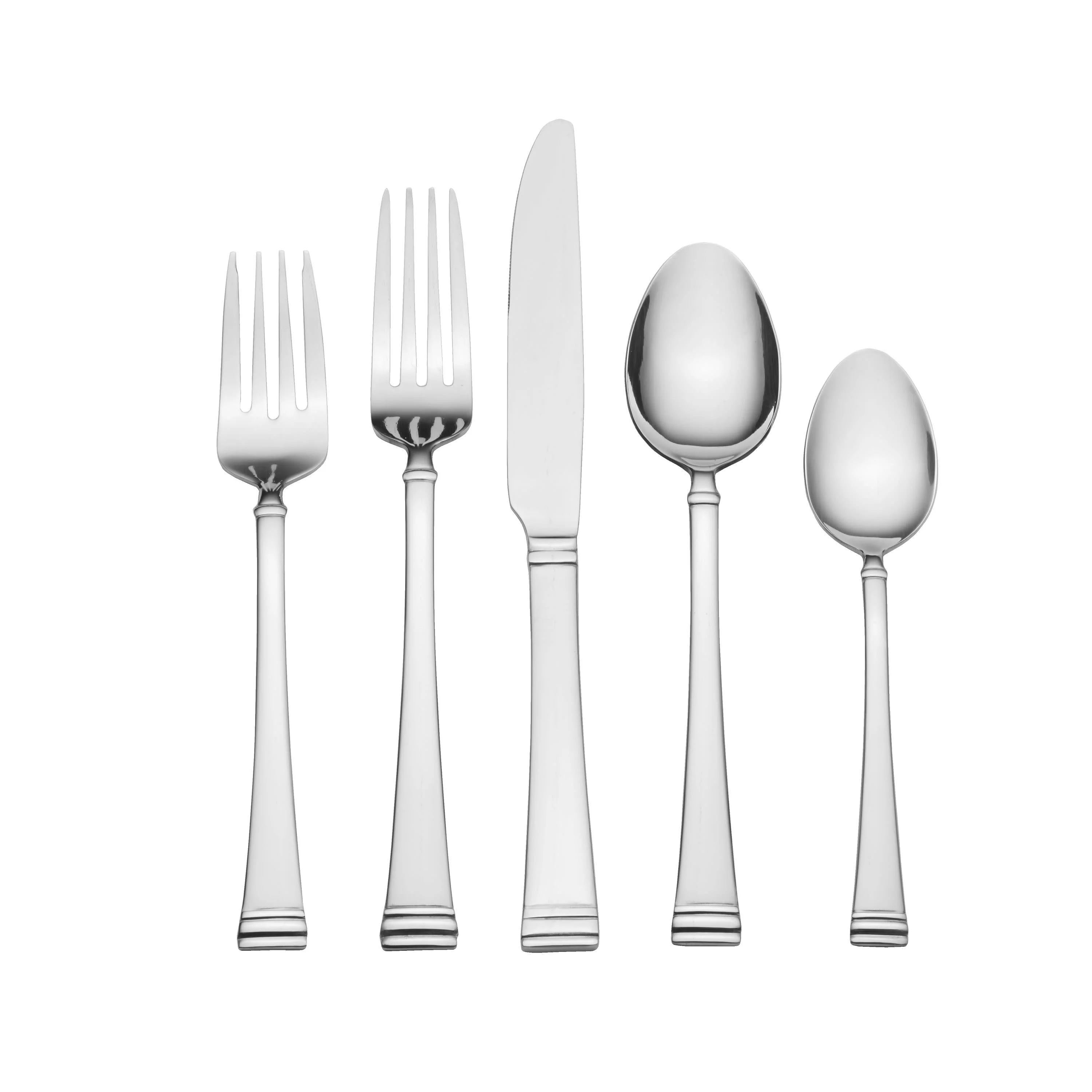 Pfaltzgraff Beckham 20-piece Stainless Steel Flatware Set, Service for 4 | Walmart (US)