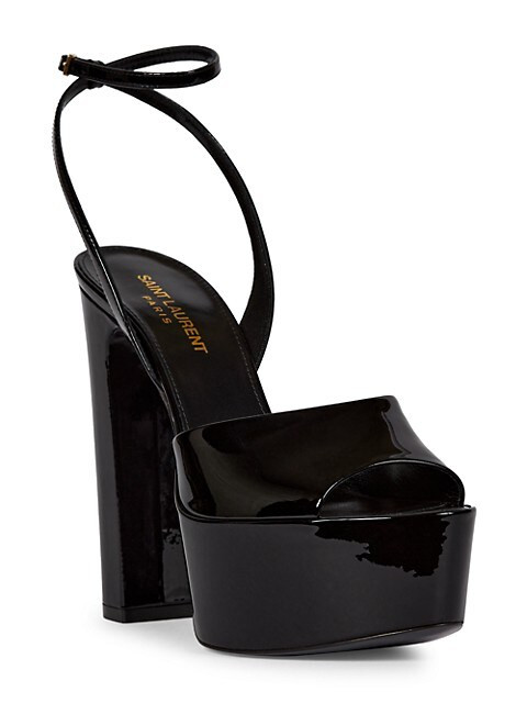 Patent Leather Platform Sandals | Saks Fifth Avenue