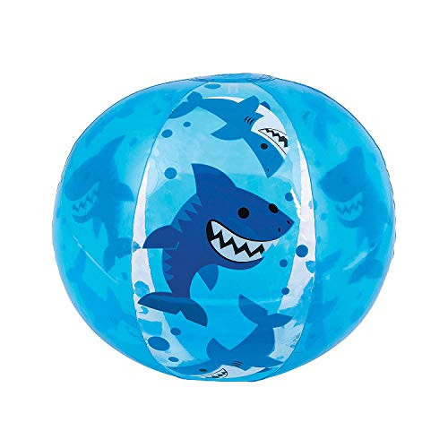 Fun Express Shark Beach Ball - Toys - 12 Pieces | Amazon (US)