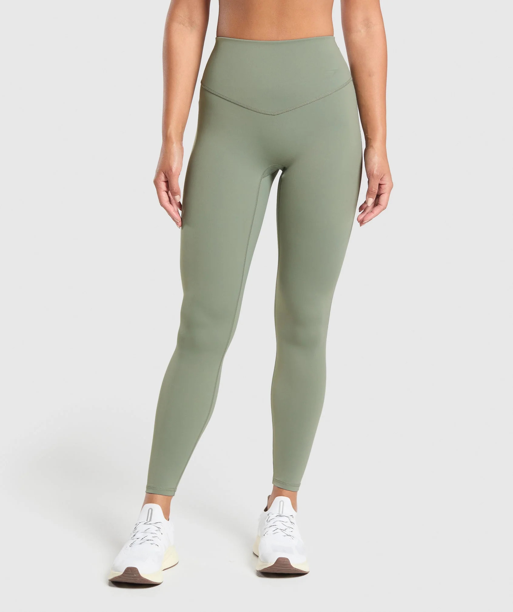 Gymshark Elevate Leggings 2.0 - Unit Green | Gymshark US