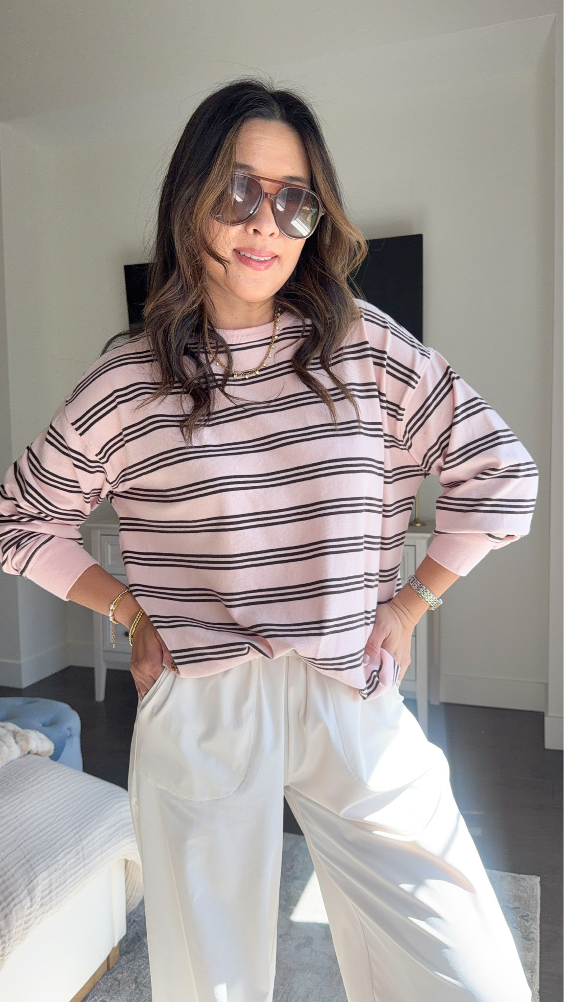 Target cool and casual mom outfit // fall outfit Small in both

#LTKootd #LTKmomlife #LTKOver40
