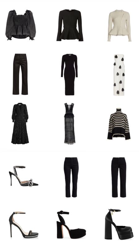 Current Saks favorites for fall! Black dresses, pumps, black jeans and sweaters for this upcoming season

#LTKSeasonal #LTKstyletip #LTKshoecrush