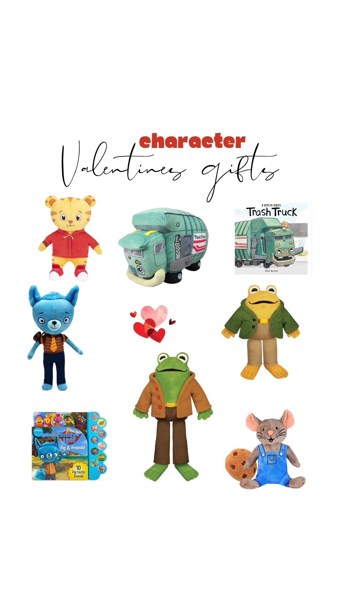 💕🐻 Sweet snuggles! These TV pals are the perfect Valentine’s surprise for your little love. 💌✨ 

#ValentinesDayGifts  #ToddlerFavorites #CuddlyToys #TVPals #GiftIdeasForToddlers #MomLifeMagic #PlayroomVibes #SweetGifts 

#LTKmomlife #LTKKids #LTKValentine