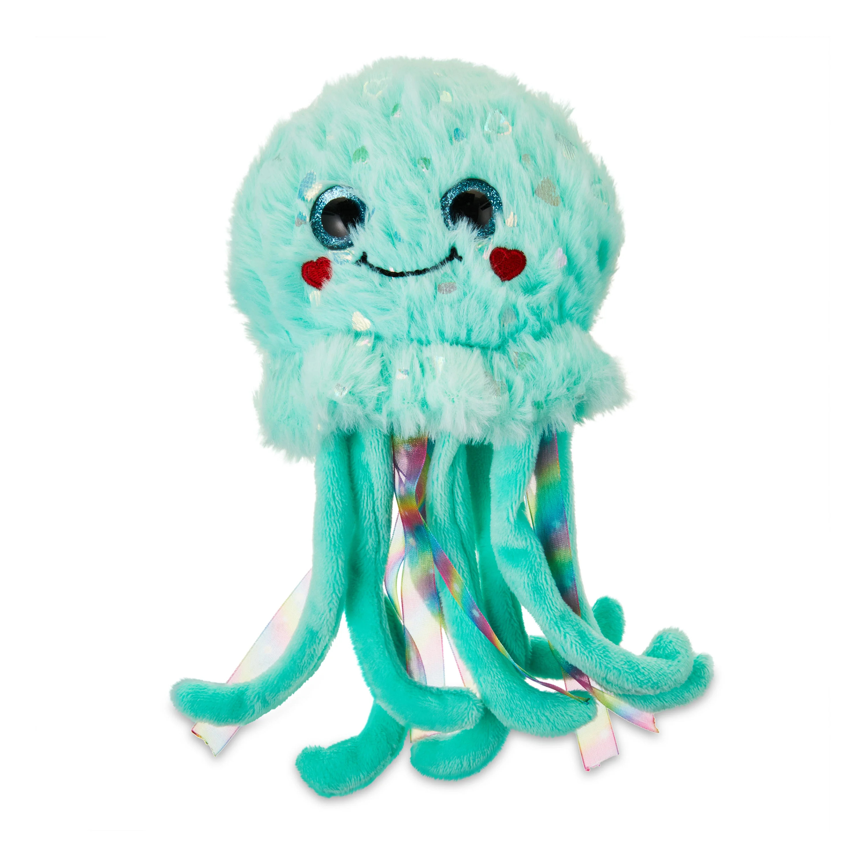 Valentine's Day 8" Blue Jellyfish Plush by Way To Celebrate | Walmart (US)