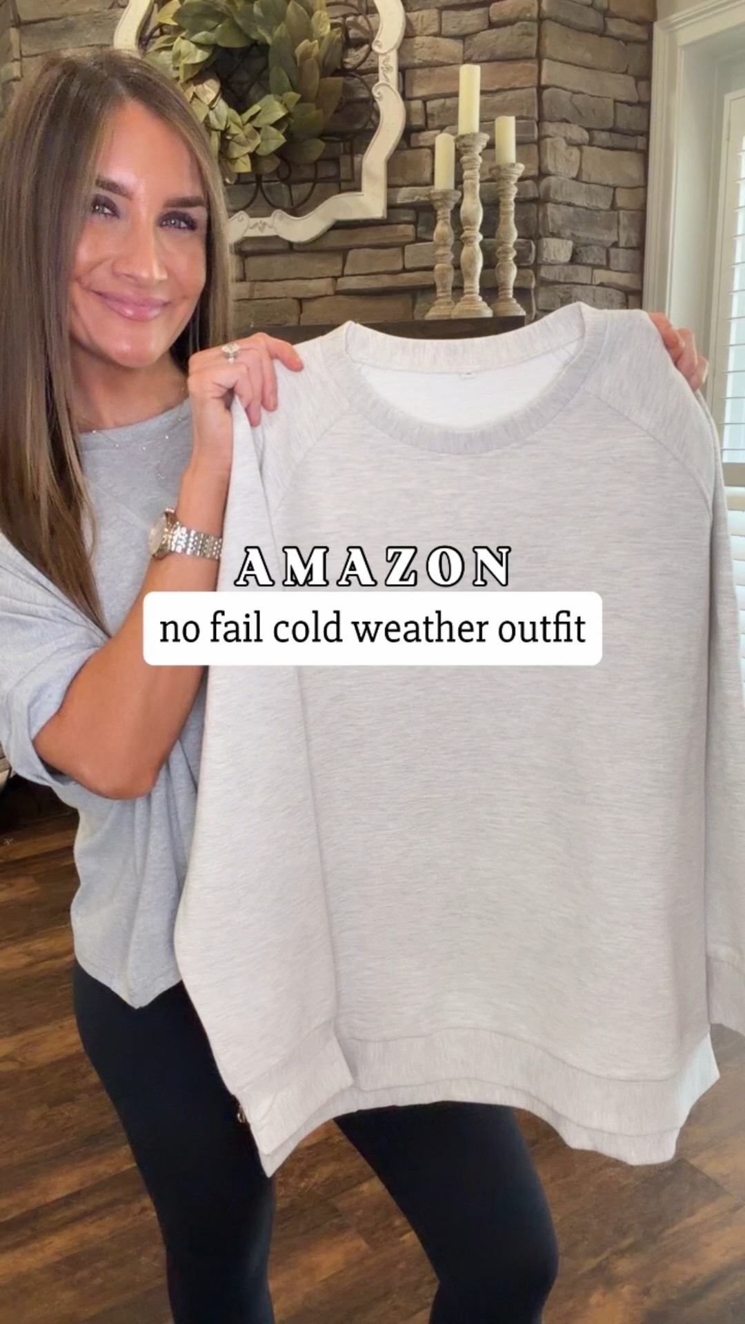 Does it get any better than a pair of leggings and an oversized pullover? 

Wearing medium in pullover, leggings and built in bra tank top  

#LTKSaleAlert #LTKmomlife #LTKFindsUnder50