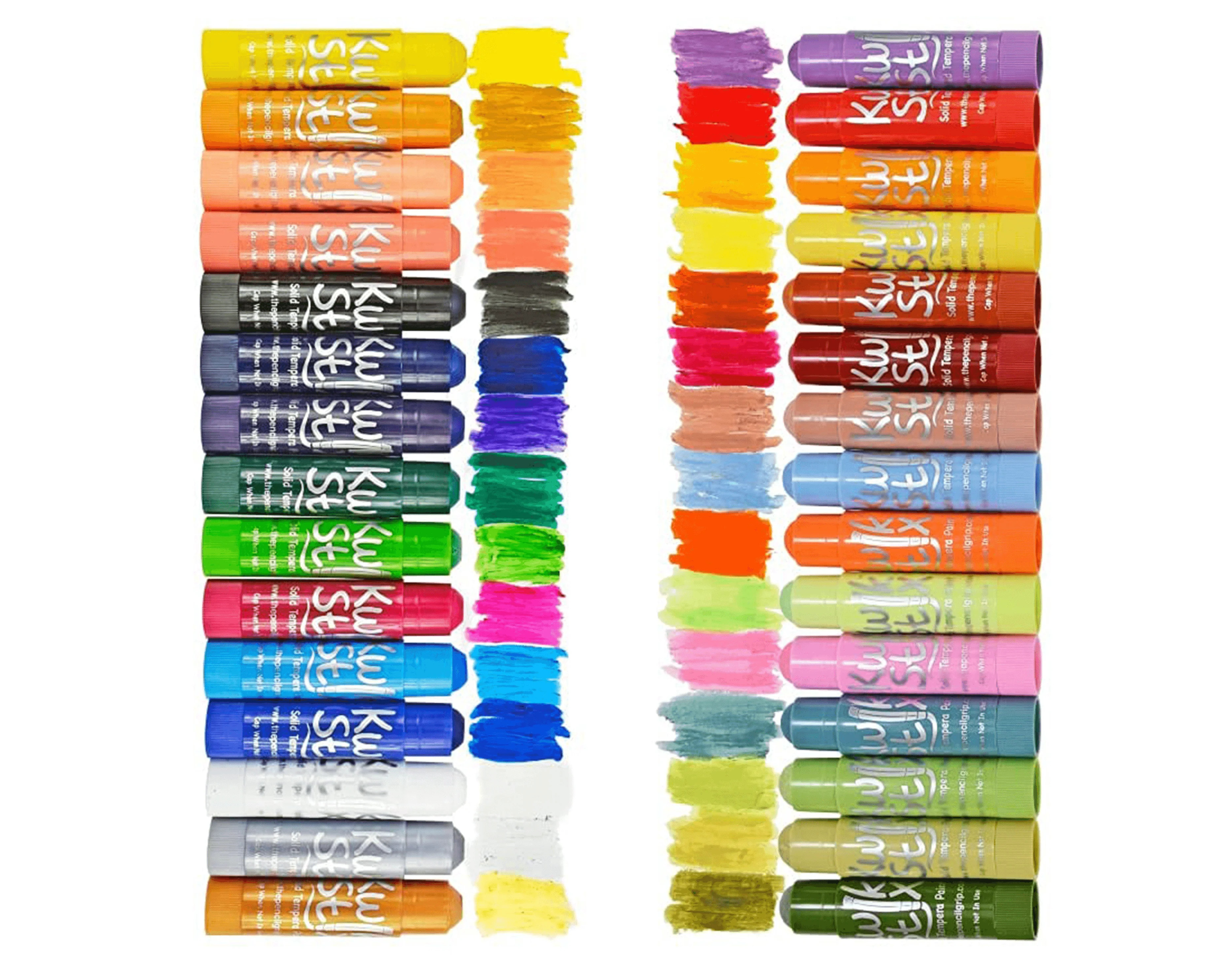 Tempera Paint Sticks - Set of 30 | Ten Little