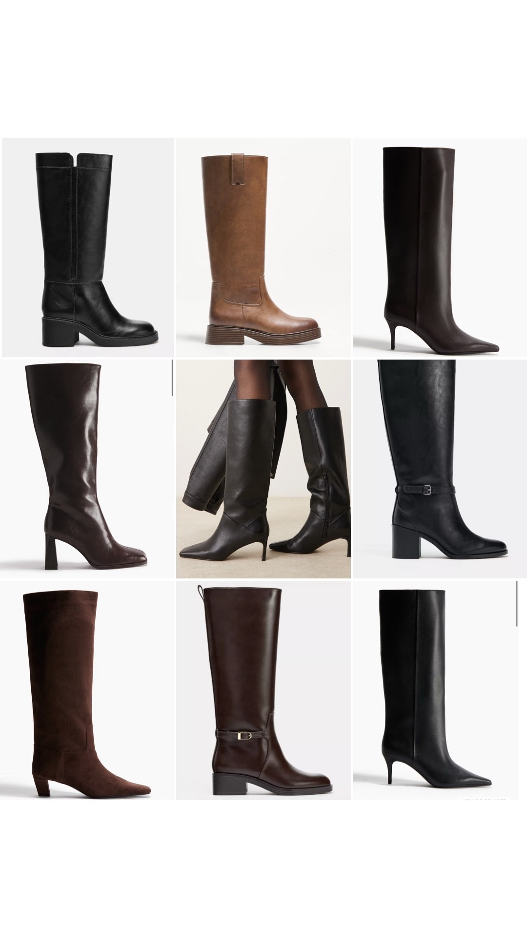 High knee boots 

#LTKuk #LTKwinter #LTKautumn