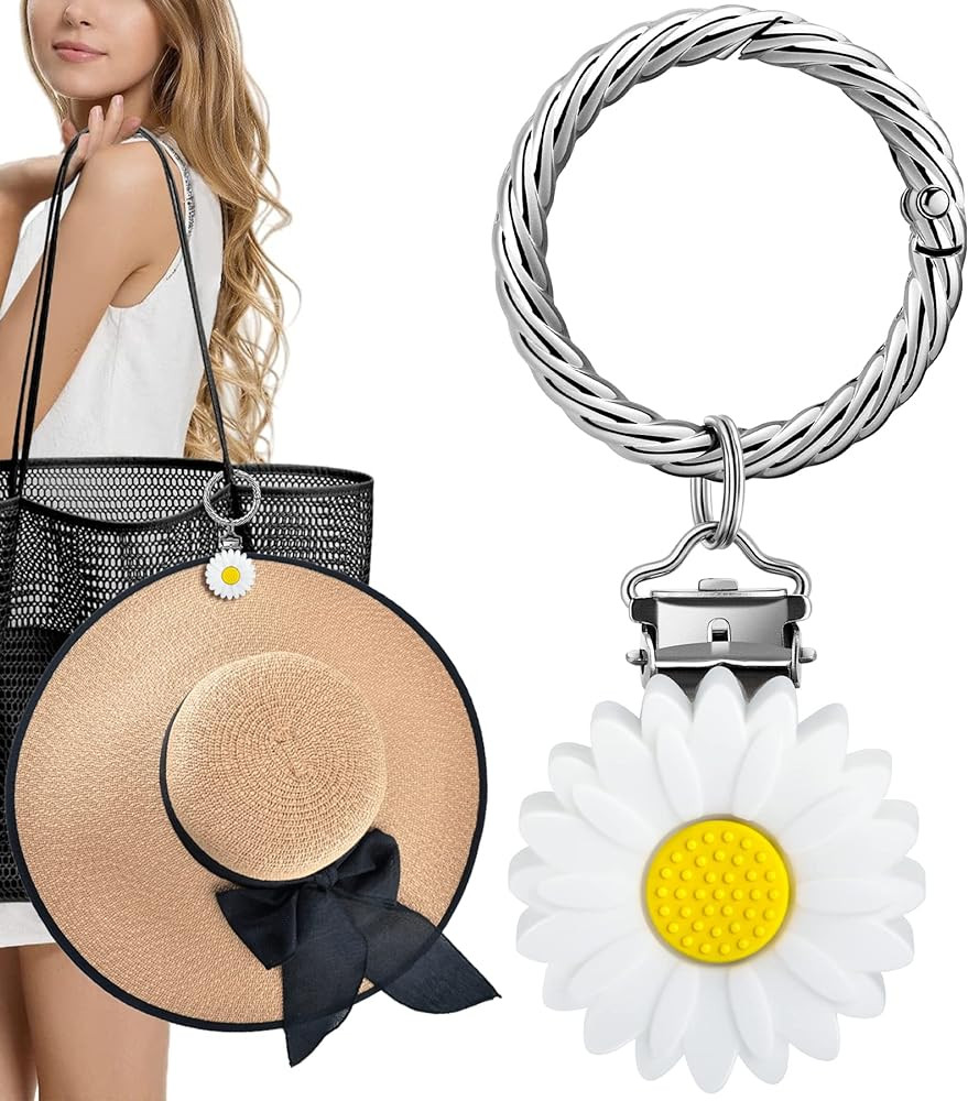 Hat Clip - Hat Holder for Travel on Bag - Silicone Hands Free Hat Clip for Purse Luggage - Protec... | Amazon (US)