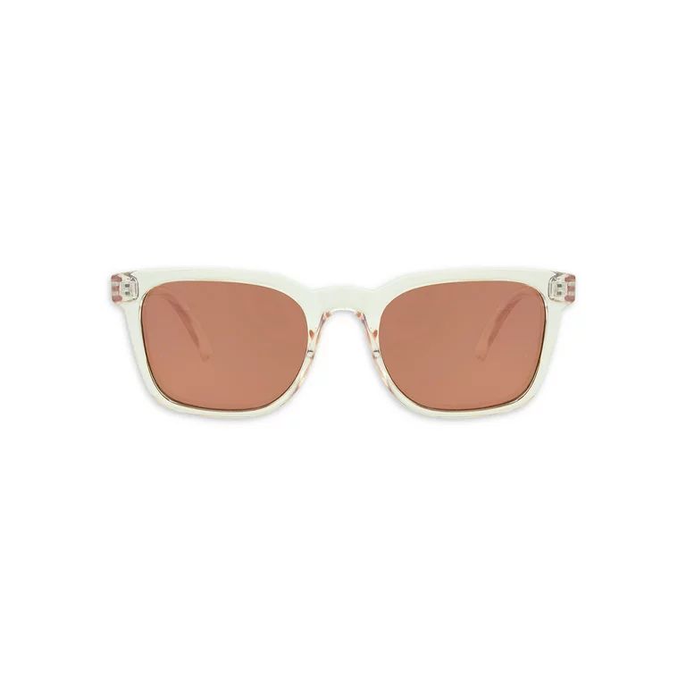 Foster Grant Ladies Square Pink Sunglasses | Walmart (US)