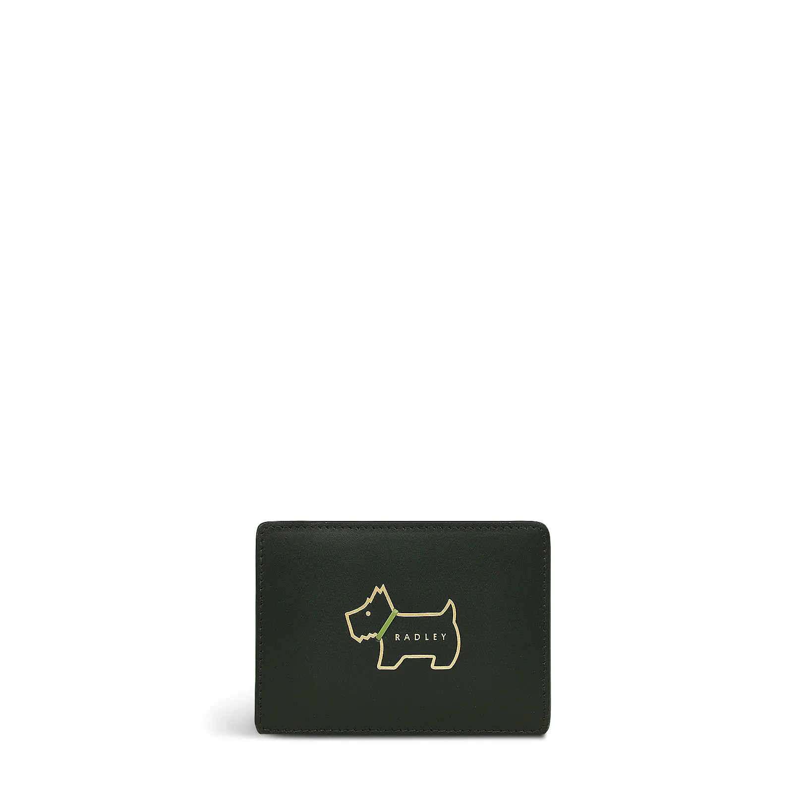 HERITAGE DOG OUTLINE SMALL TRAVELCARD HOLDER RACING GREEN | Radley