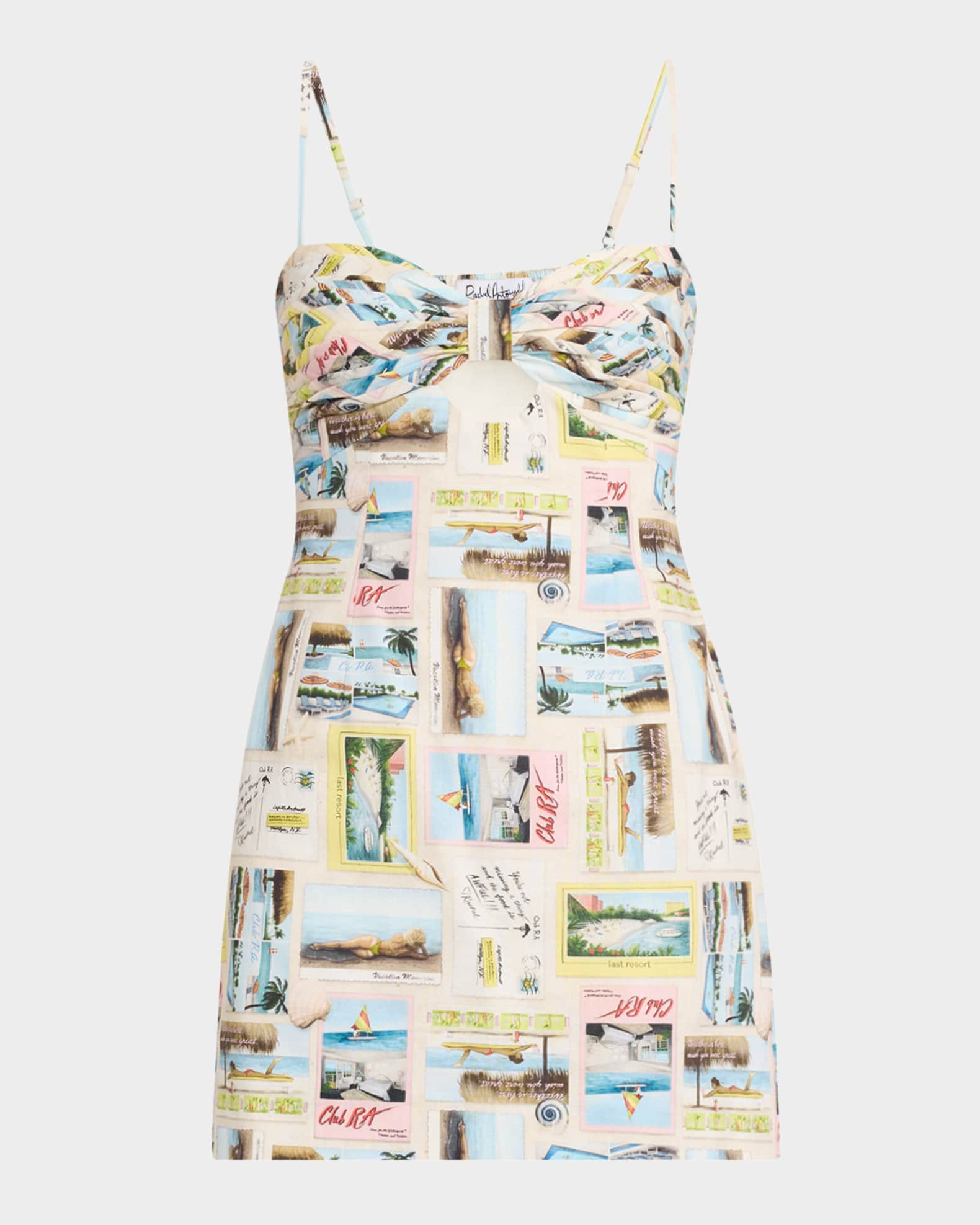 Minnie Fitted Mini Dress | Neiman Marcus