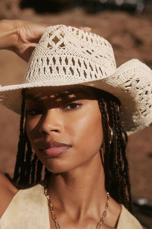Pinched Straw Cowboy Hat | Forever 21 | Forever 21 (US)