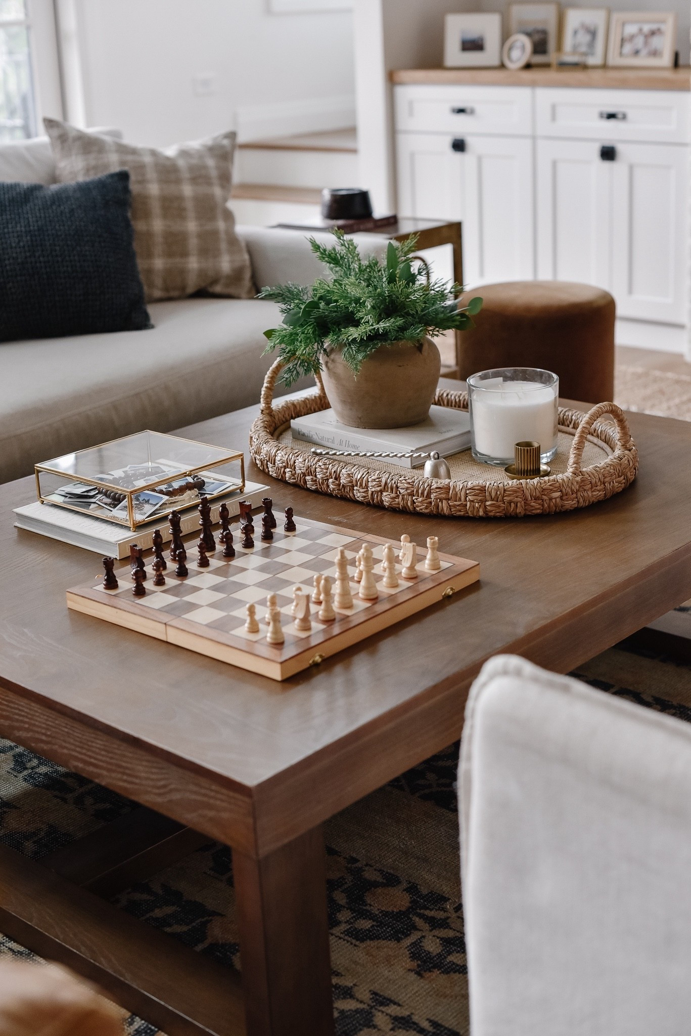 My winter coffee table styling recipe is live over on IG. My coffee table is on sale for under $400 right now too! 😱 

Winter decor, home decor after Christmas, coffee, table styling, stem, pot, vase, vessel, vintage, tray, woven, aesthetic, game, coffee table book, candle, match Striker, glass box, Amazon, target, Etsy, home decor

#LTKSeasonal #LTKSaleAlert #LTKHome