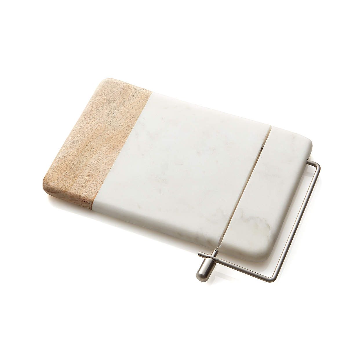 Wood Marble Cheese Slicer + Reviews | Crate and Barrel | Crate & Barrel