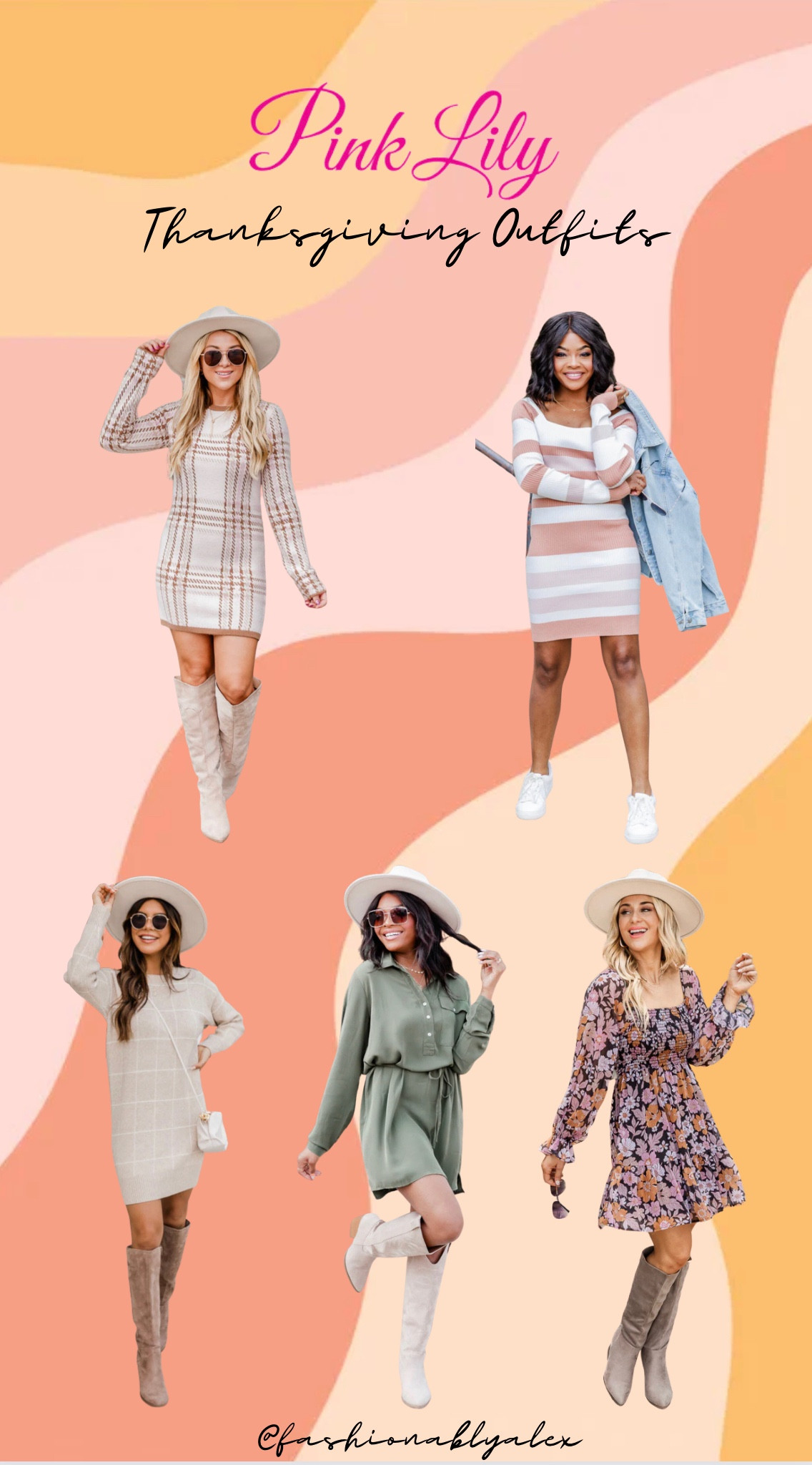 Thanksgiving outfit ideas from Pink Lily! #thanksgivingoutfit #falloutfit

#LTKmidsize #LTKSeasonal #LTKSale