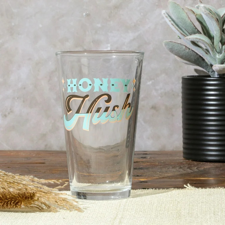 Wanda June Home Honey Hush 16-ounce Decorated Glass Tumbler by Miranda Lambert | Walmart (US)