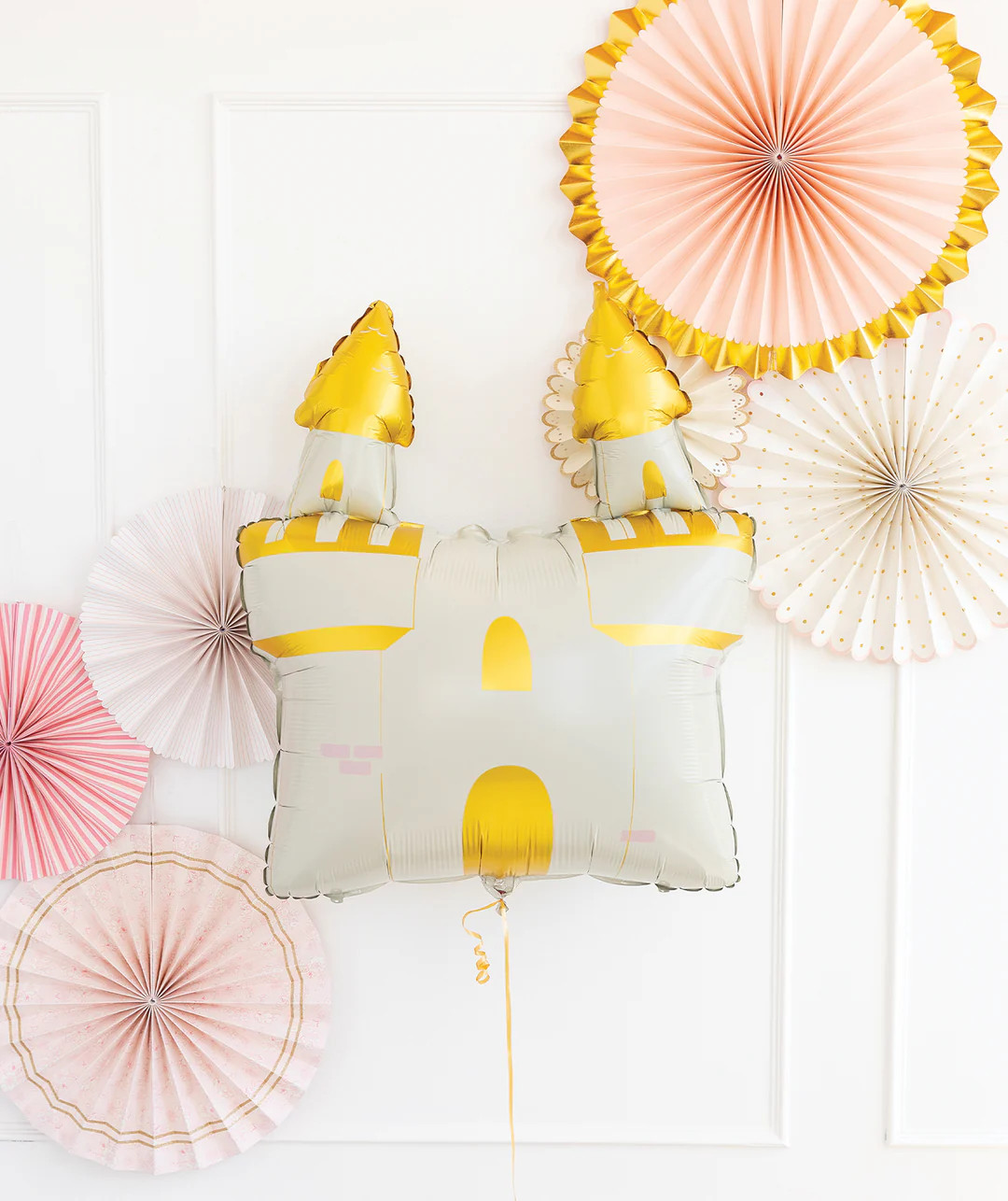 Princess Castle Shaped Mylar Balloon | My Mind's Eye