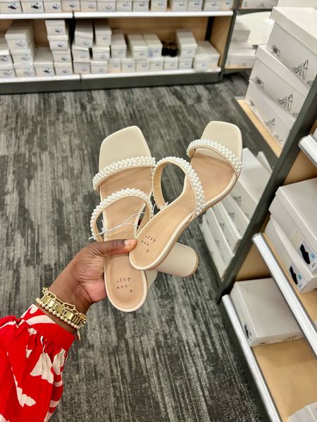 The perfect pearl braided heeled sandal for wedding guest season, date night on the weekends, or for vacation! Love these from Target! And on sale! 🎯

#LTKshoecrush #LTKxTarget #LTKsalealert