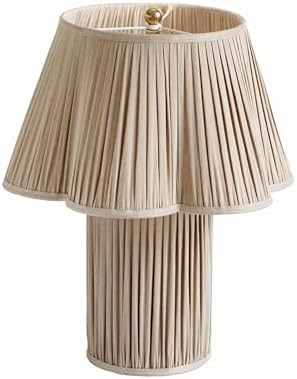 Tov Furniture Corrine Beige Linen Table Lamp | Amazon (US)