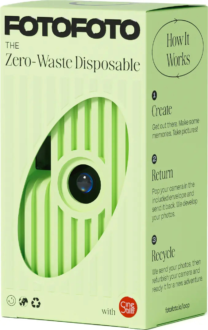 FOTOFOTO Atlas Zero-Wasted Disposable Camera | Nordstrom | Nordstrom
