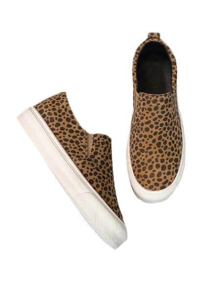 'Tammy' Leopard Print Slip On Sneakers (2 Colors) | Goodnight Macaroon