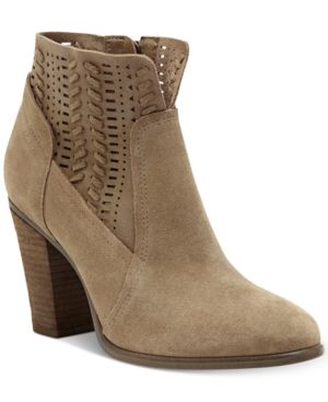 Vince Camuto Fenyia Woven Ankle Booties Women's Shoes | Macys (US)