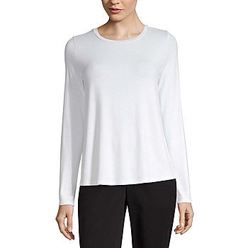 Worthington Drapey Tee - Tall | JCPenney