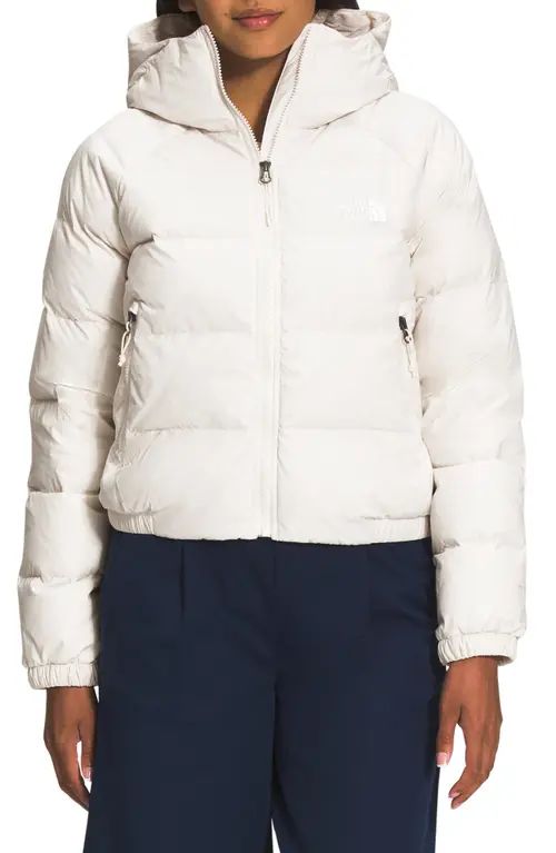The North Face Hydrenalite Hooded Down Jacket in Gardenia White at Nordstrom, Size Xxl | Nordstrom