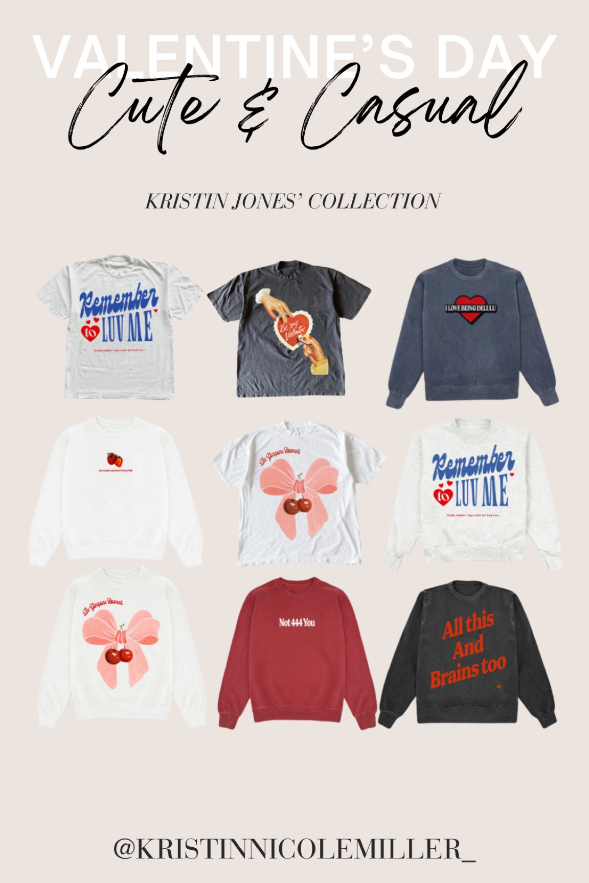 Cute and casual Valentines Day tshirts and crew necks from Kristin Jones’ collection!!
Sweats, sweatshirts, tees, boxy tees 

#LTKSeasonal #LTKfindsunder50 #LTKfindsunder100