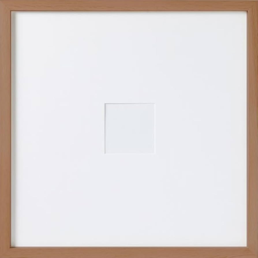 artisane, 20x20”, Picture Frame, Gallery Frame, Walnut Picture Frame, Oversized Mat (4x4”, 5x... | Amazon (US)