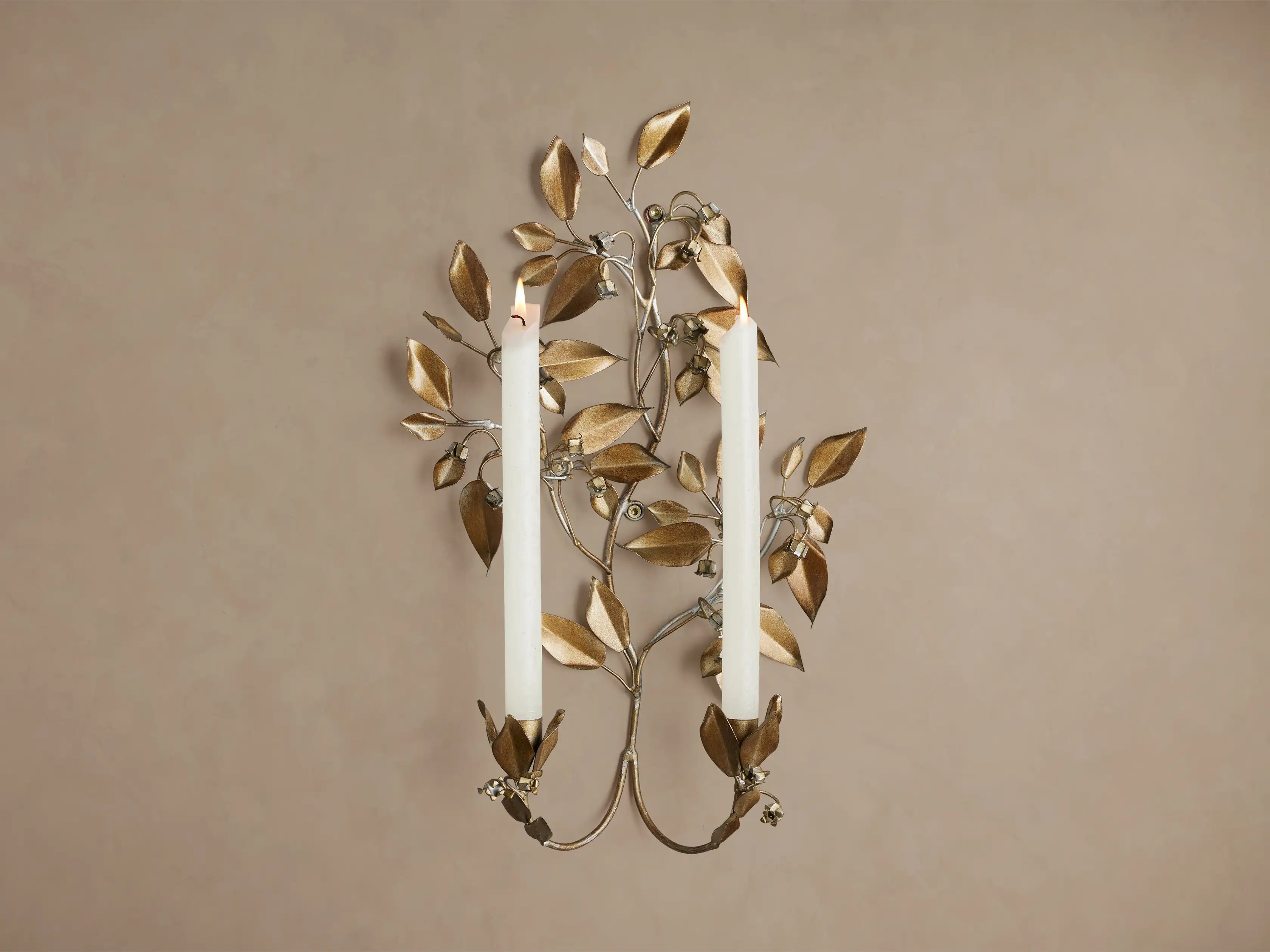 Floral Wall Taper Holder | Arhaus