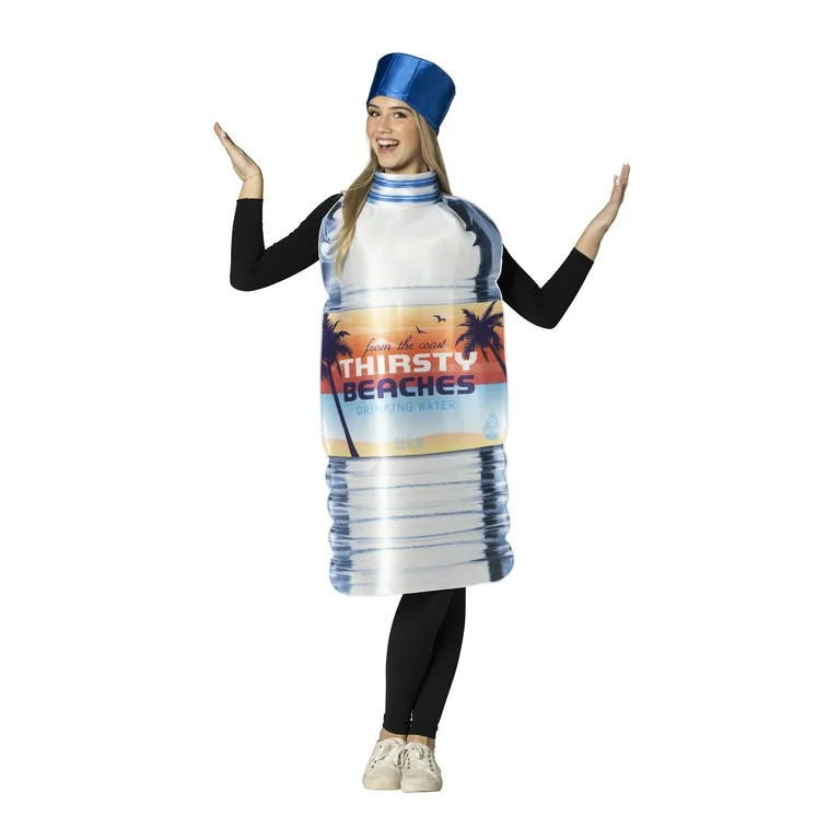 Plastic Water Bottle Halloween Costume for Adults, Adult Fits S-XL, by Rasta Imposta | Walmart (US)