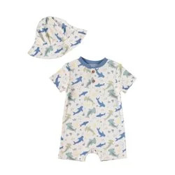 Chick Pea Baby Boy 2 PC Romper Set, Sizes Newborn-9 Months - Walmart.com | Walmart (US)